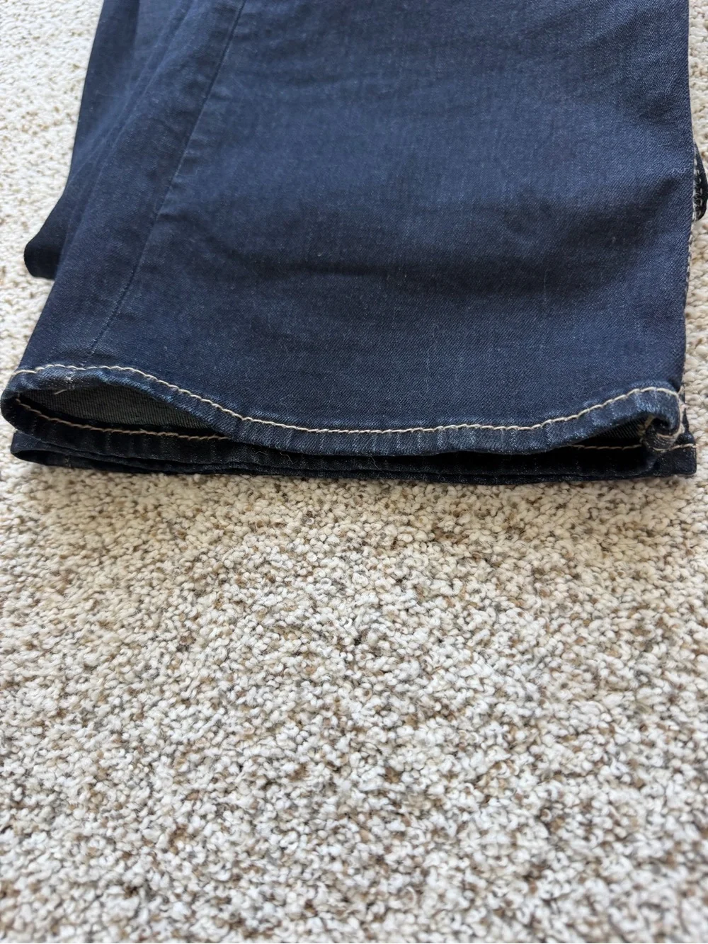 BKE Tyler Straight Leg Dark Wash Jeans Men’s 38x34 Stretch Denim Buckle